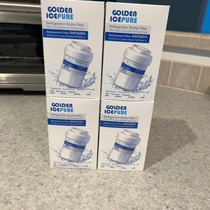 GOLDEN ICEPURE Refrigerator Water Filter Replacement for GE x4 (rwf0600a)